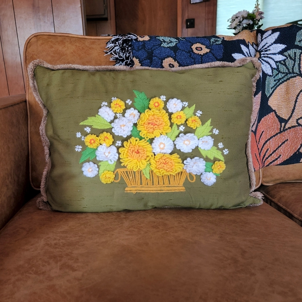 Vintage Handmade Pillow